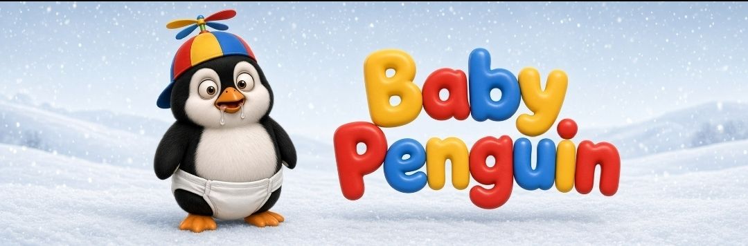 Baby Penguin Banner